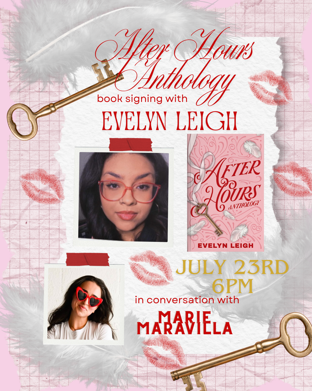 After Hours Book Release Celebration with Evelyn Leigh
