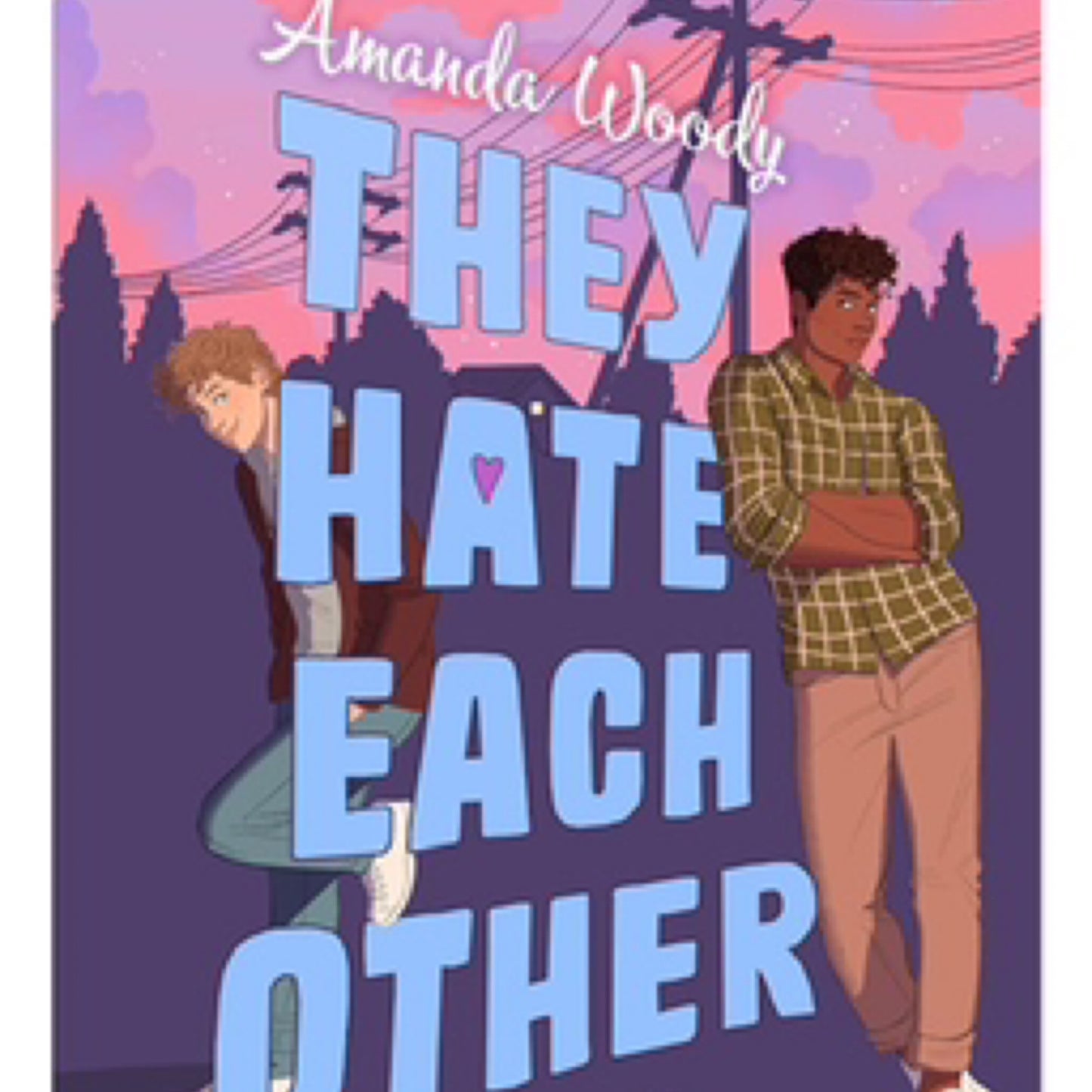 They Hate Each Other - by Amanda Woody (Paperback)