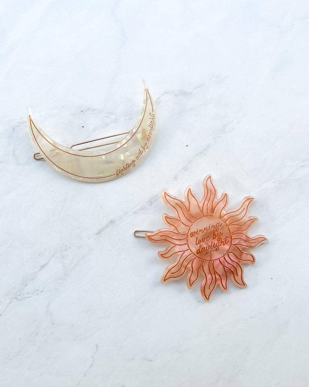 Set of Moonlight & Daylight Hair Clip Set | Hair Clip