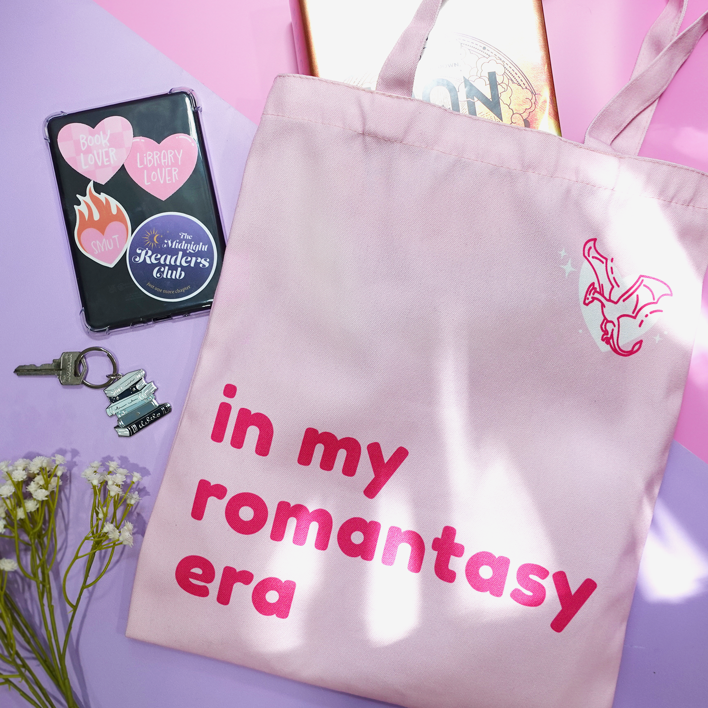 In My Romantasy Era Tote Bag