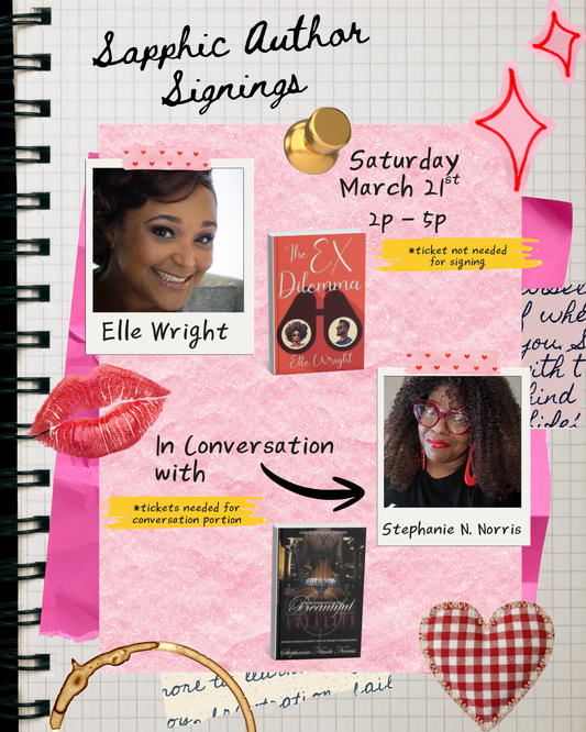 Author Event: Elle Wright in conversation with Stephanie N. Norris