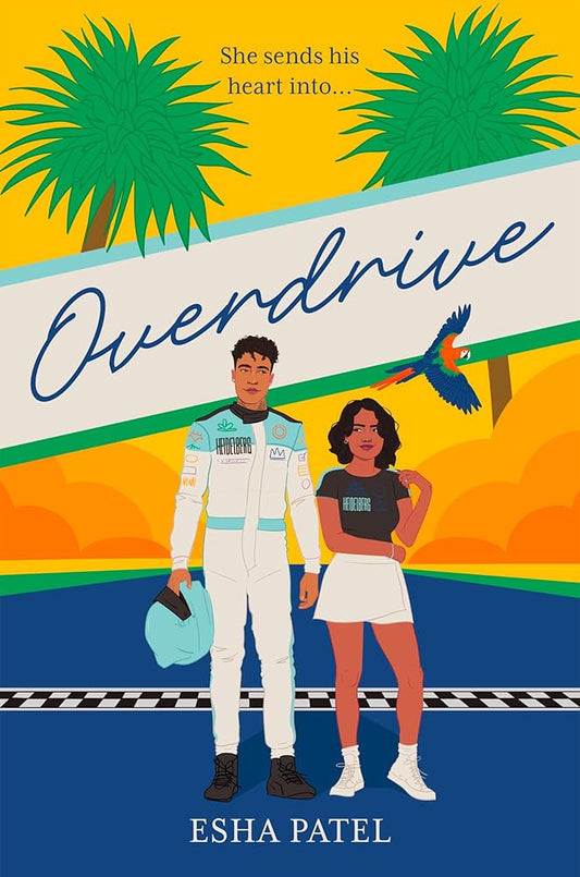 Overdrive: THE brand new, grumpy x sunshine, sports romance you need in 2024 (Offtrack Series) (Book 2) cover image