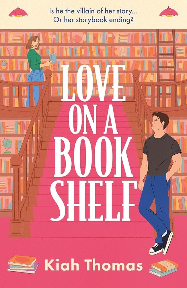 Love on a Bookshelf: A cosy bookshop is the setting for a meet-cute in this enemies-to-lovers romance cover image