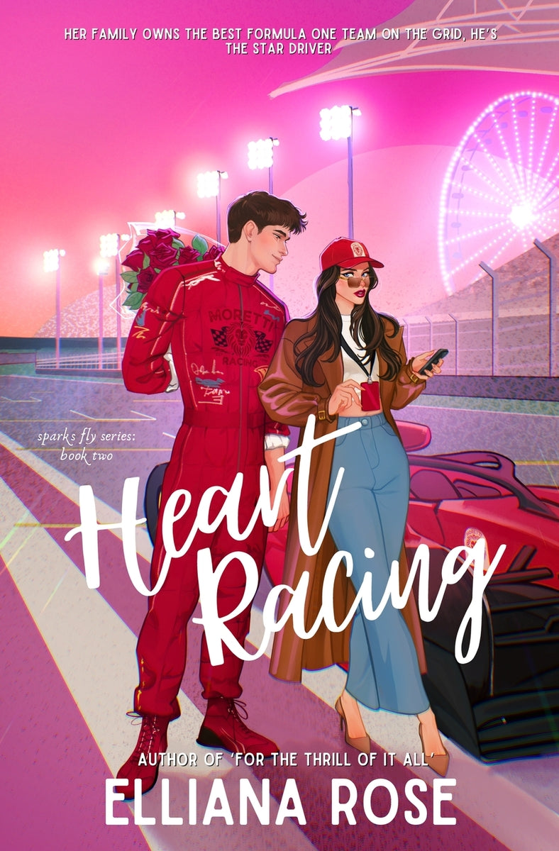 Heart Racing: A Formula One Boss's Daughter Romance (Sparks Fly)