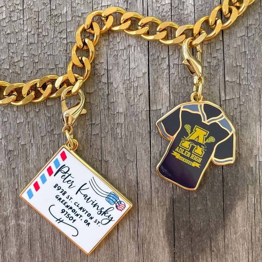 To All the Boys I've Loved Before Bookish Jewelry Charm Set