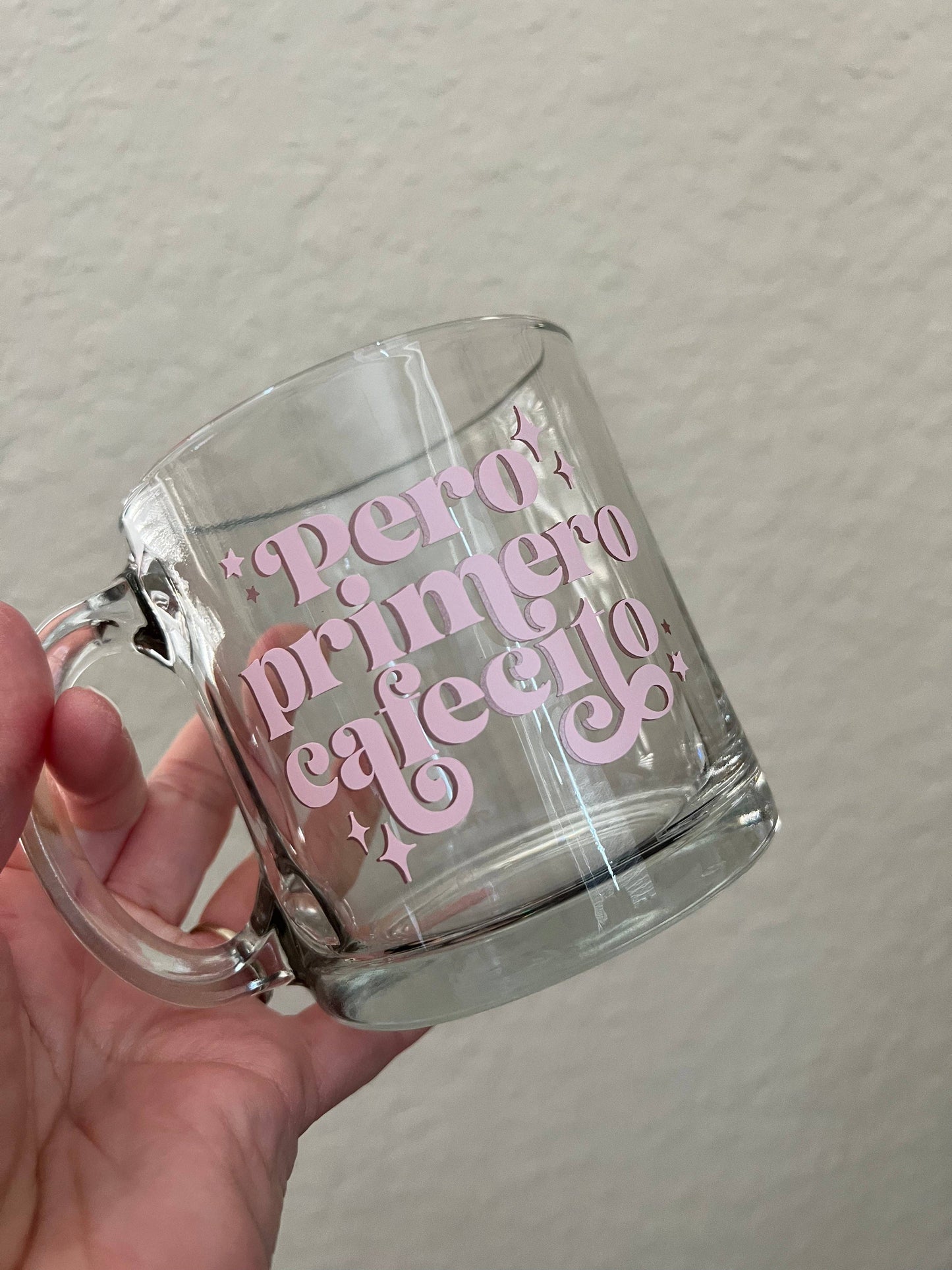 Pero Primero Cafecito mug | But first Coffee mug in Spanish
