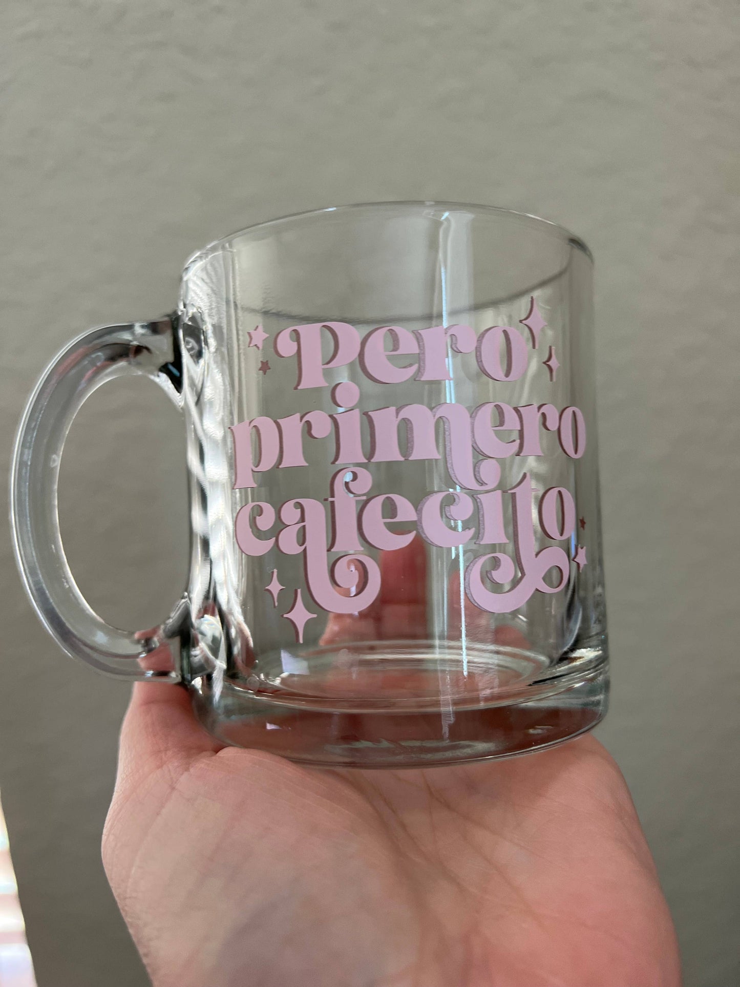 Pero Primero Cafecito mug | But first Coffee mug in Spanish