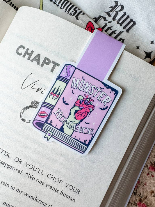 Magnetic Bookmark - Reader Gift - Monster Romance