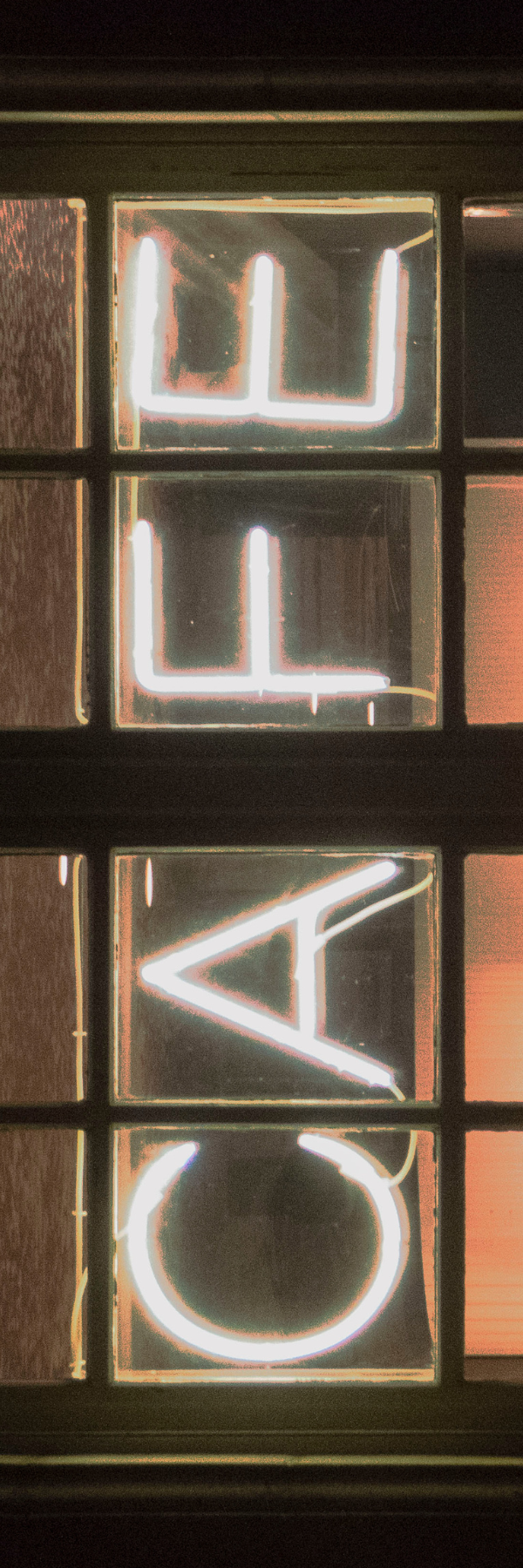 Cafe Sign Bookmark