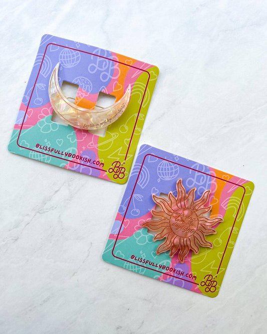 Set of Moonlight & Daylight Hair Clip Set | Hair Clip