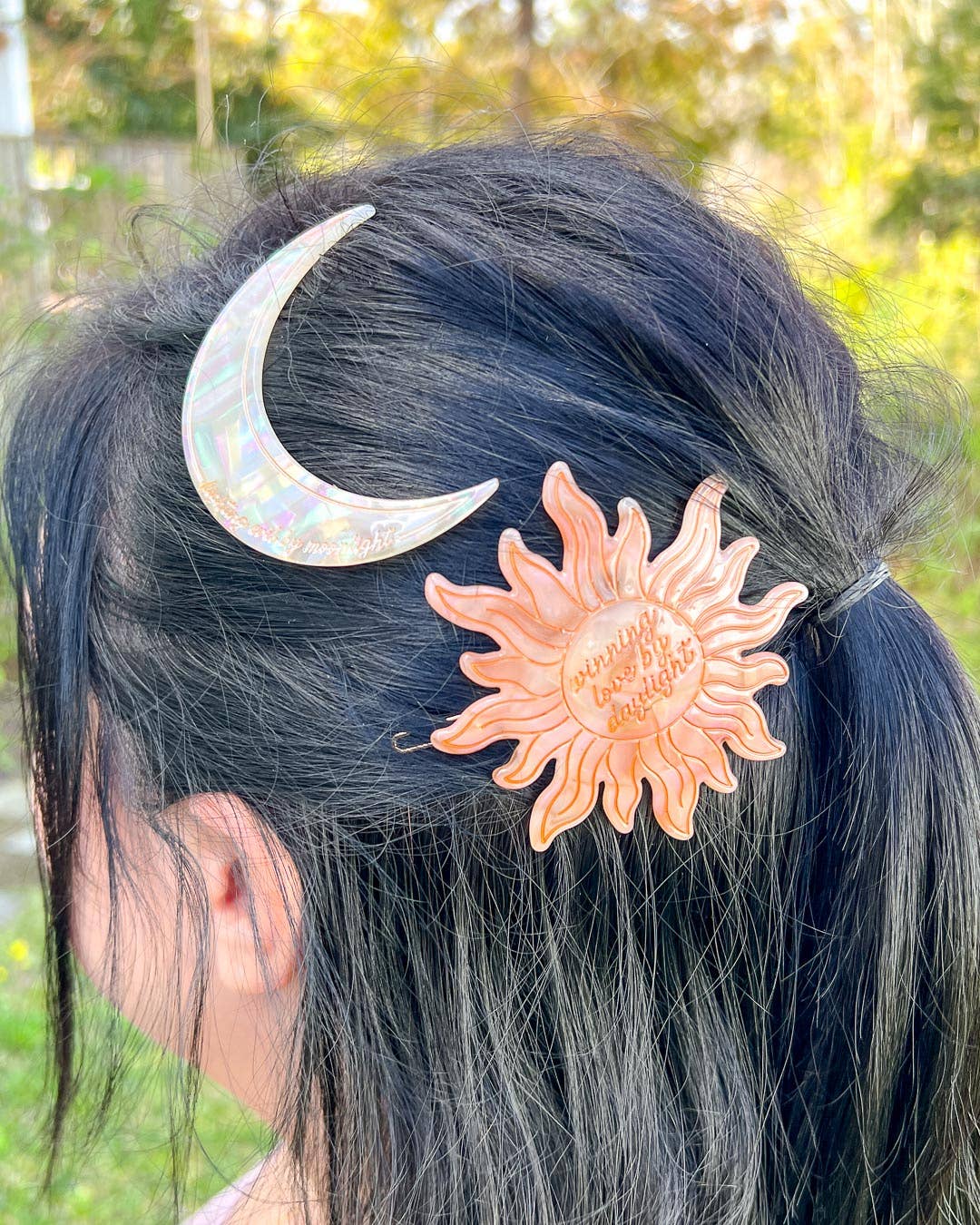 Set of Moonlight & Daylight Hair Clip Set | Hair Clip