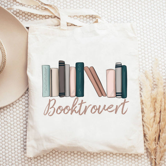 Booktrovert Tote Bag