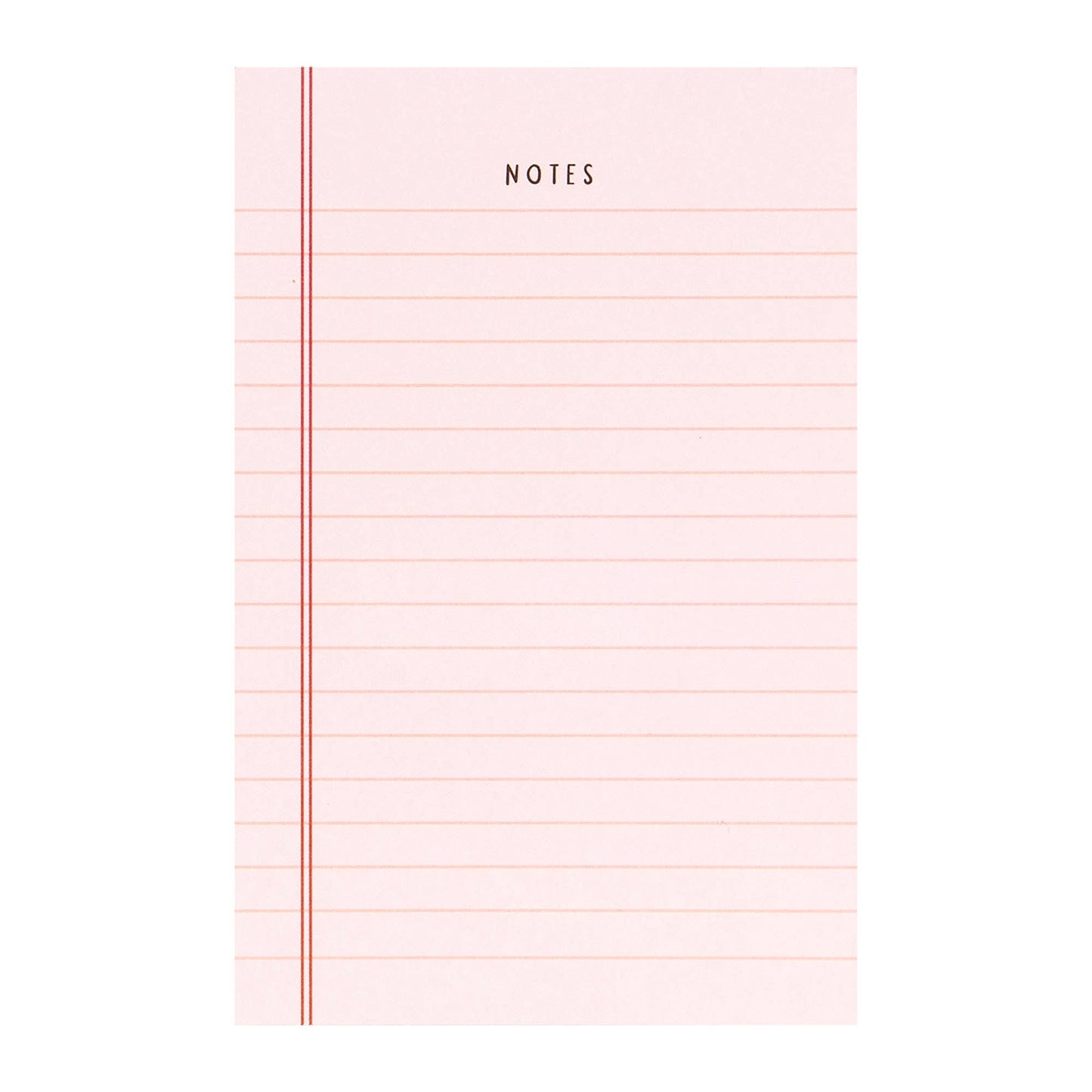 Pink Notes 4x6 Notepad
